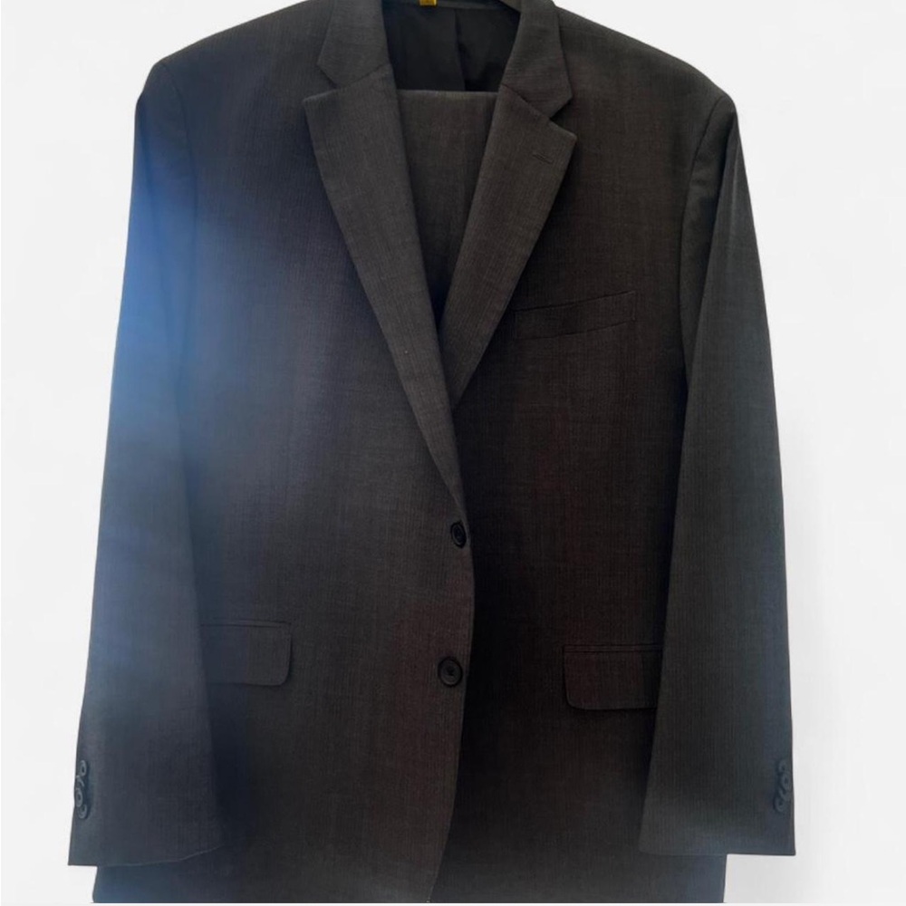 Kenneth Cole Awearness Slate Gray Men's Suit